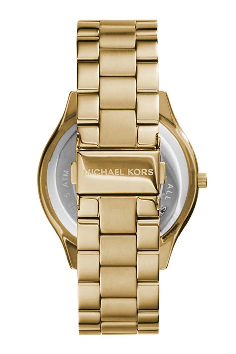 michael kors runway mk3179|Michael Kors Runway Slim horloge MK3179 • Goud • .